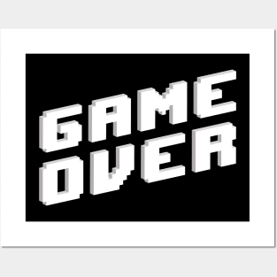 Game Over Posters and Art